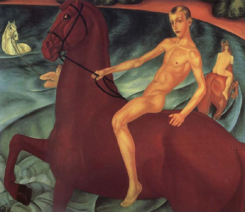 The bath of the red horse, Kusma Petrow-Wodkin